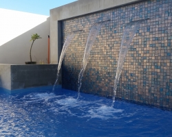 Alkimos pool water feature Perth 1
