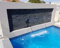 Mullaloo Illuka Ave pool water feature Perth