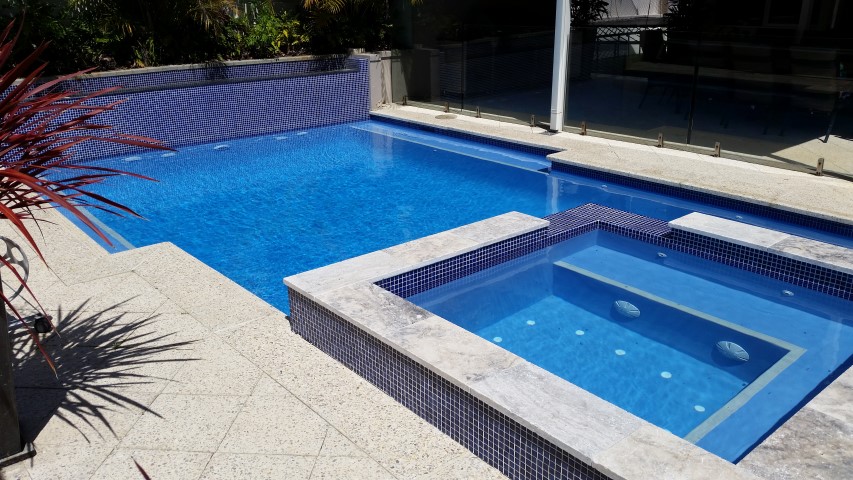 Westralia Pools concrete pool renovation Carine add spa